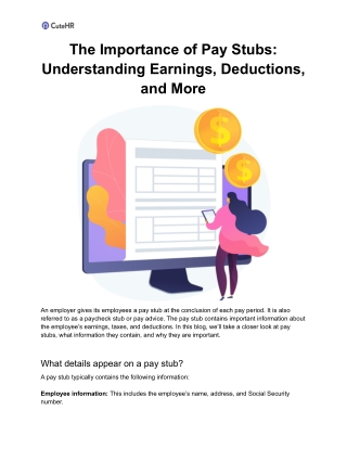 The Importance of Pay Stubs_ Understanding Earnings, Deductions, and More