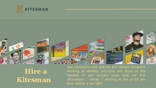 Hire a Kitesman