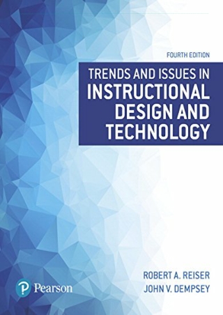_PDF_ Trends and Issues in Instructional Design and Technology