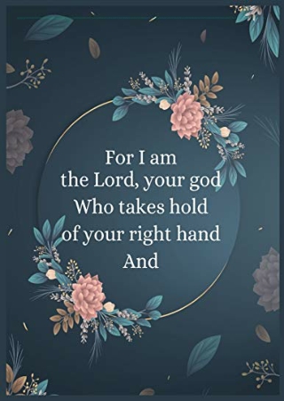 $PDF$/READ/DOWNLOAD For I Am The Lord Notebook Journal: Christian Inspirational