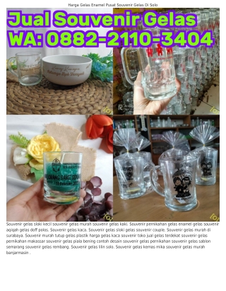 088ᒿ_ᒿll0_ᣮ404 (WA) Souvenir Gelas Mug Pekalongan Mika Souvenir Gelas