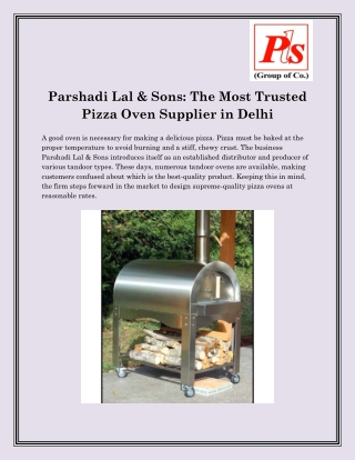 Pizza Oven Price In India