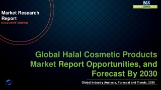 Halal Cosmetic Products Market Worth US$ 62,246.3 million by 2030