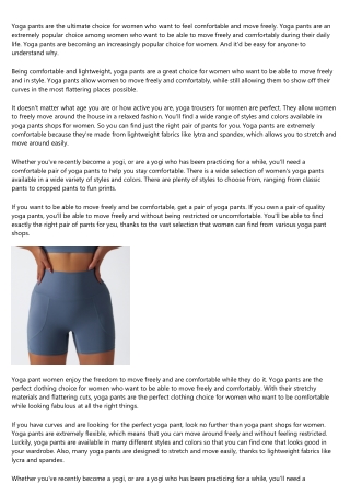 10 Wrong Answers to Common high-rise yoga pants Questions: Do You Know the Right