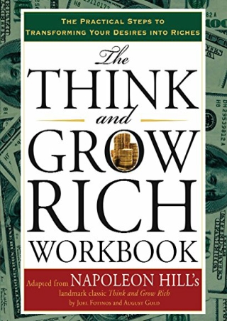 _PDF_ The Think and Grow Rich Workbook: The Practical Steps to Transforming Your