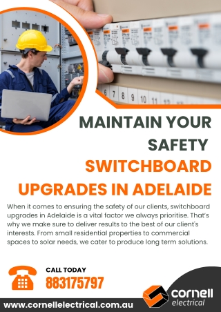 Switchboard Upgrades Adelaide