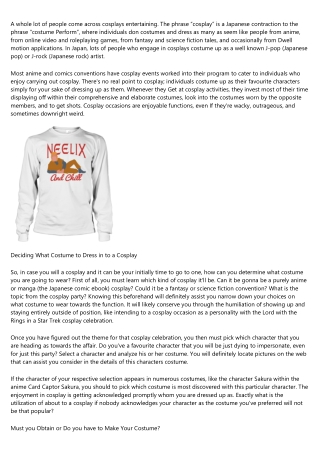Responsible for a Neelix And Chill Tee Shirt Budget? 12 Top Notch Ways to Spend