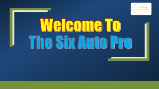 The Six Auto Pro offers the best car window tinting North York. Get it done Toda