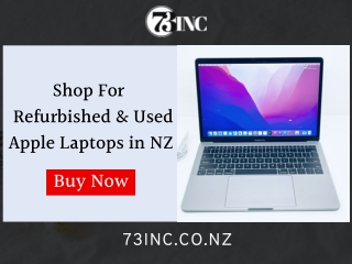 Buy Refurbished & Used Apple Laptops in NZ
