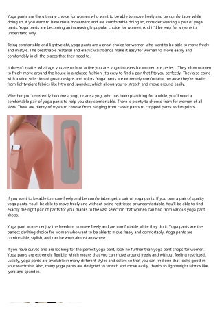 A Look Into the Future: What Will the mens yoga pants with pockets Industry Look
