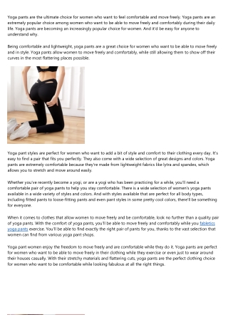 10 Facts About cool yoga pants That Will Instantly Put You in a Good Mood