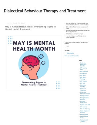 May is Mental Health Month_ Overcoming Stigma in Mental Health Treatment