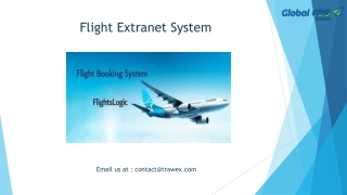 Flight Extranet System