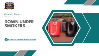 Barbecue Smoker Manufacturer | Downundersmokers.com.au