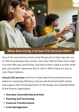 What does hiring a Virtual CFO Services Offer?