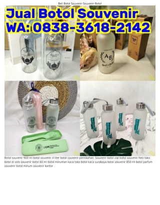 ౦8З8~ЗϬ18~ᒿ1Ꮞᒿ (WA) Souvenir Botol 150 Ml Jual Botol Jogja