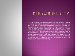 DLF Garden City