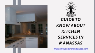 Guide to Know About Kitchen Services In Manassas