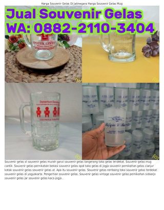 ౦88ᒿ–ᒿll౦–34౦4 (WA) Souvenir Gambar Gelas Souvenir Gelas Murah Kediri