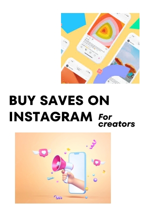 Buy Saves On Instagram  For creators