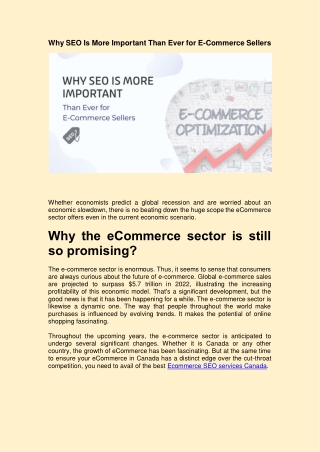 Reasons Why SEO is More Important Than Ever