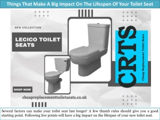 Things That Make A Big Impact On The Lifespan Of Your Toilet Seat