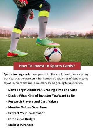 How To Invest In Sports Cards?