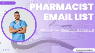 Pharmacist Email List