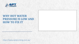 Why Hot Water Pressure Is Low And How To Fix It