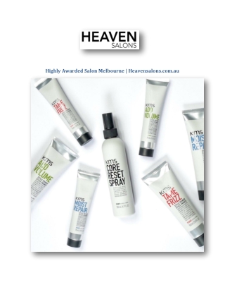 Highly Awarded Salon Melbourne | Heavensalons.com.au