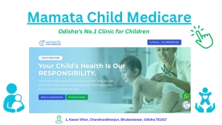 Mamata Child Medicare - Odisha's No.1Child Care Clinic