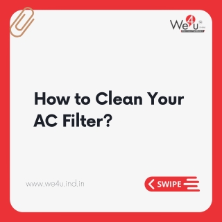 How to clean ac filter