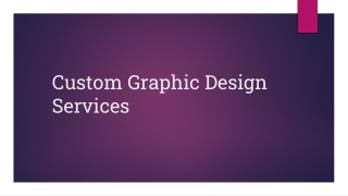 Custom Graphic Design Services