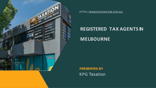 Registered Tax Agents in Melbourne