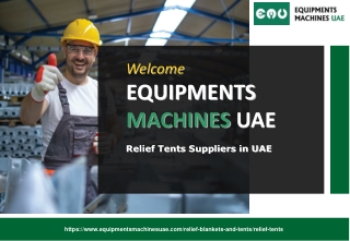 Relief Tents Suppliers in UAE