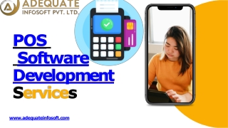 Get POS Software Development services at reasonable prices.