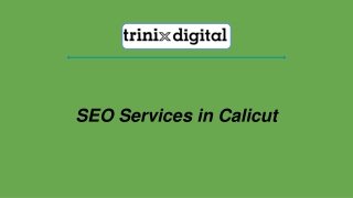 Best SEO Services in Calicut | Get No 1 On Google Searches