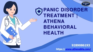 Panic Disorder Treatment  | Athena Behavioral Health