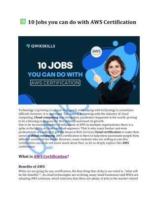 10 Jobs you can do with AWS Certification (1)