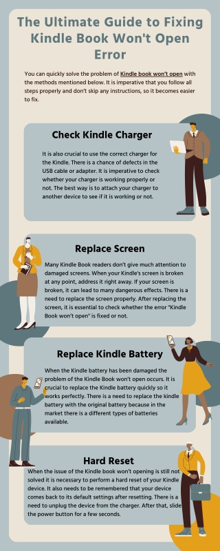 The Ultimate Guide to Fixing Kindle Book Won't Open Error