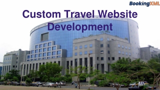 Custom Travel Website Development