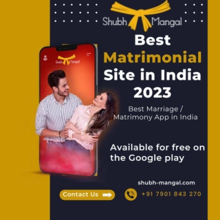 Best Matrimonial Site in India - shubh-mangal.com