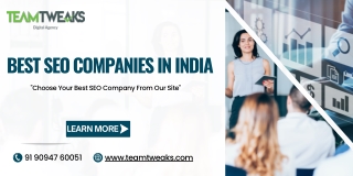 Best SEO companies in India