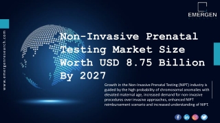 Non-Invasive Prenatal Testing Market