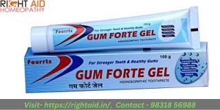 Homeopathy Gel Toothpaste called Gum Forte. Its Signs Suggest Stronger, More Sensitive Teeth