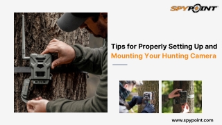 Tips for Properly Setting Up and Mounting Your Hunting Camera