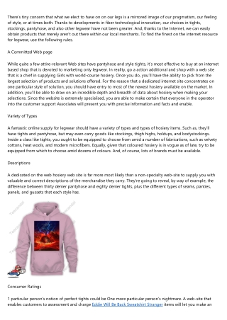 The Top Reasons People Succeed in the Eddie Will Be Back Sweater Stranger Indust