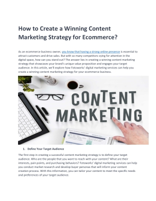 How to Create a Winning Content Marketing Strategy for Ecommerce (3)