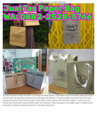 Ö88ᒿ–ᒿ5ᒿ8–5ᜪ66 (WA) Paper Bag Putih Jual Tas Kertas Murah Di Malang