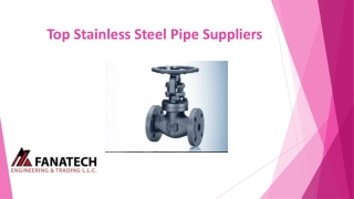 Top Stainless Steel Pipe Suppliers